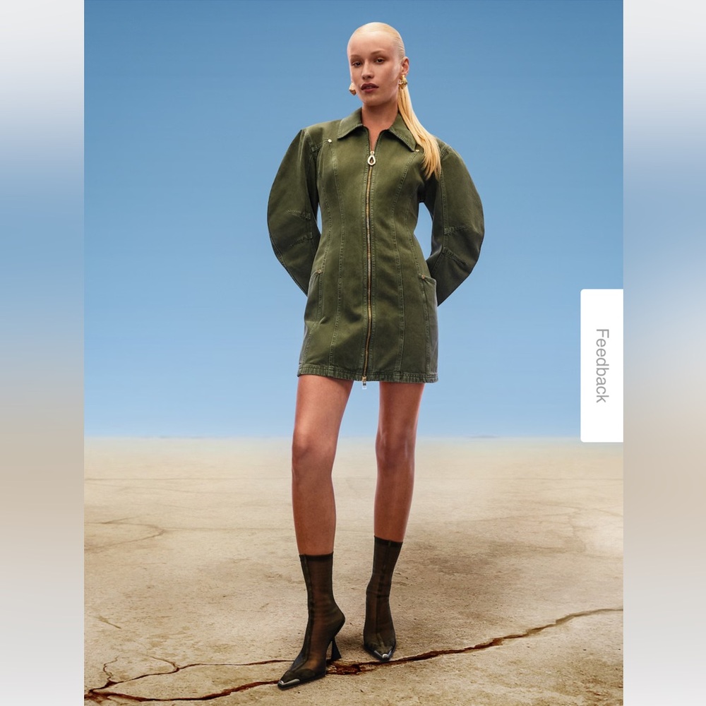 Gap × Cult Gaia Barrel Mini Dress - Picture 8 of 8